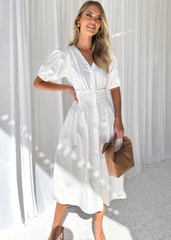 Women Gingham & Heels Midi>Pressy Midi Dress