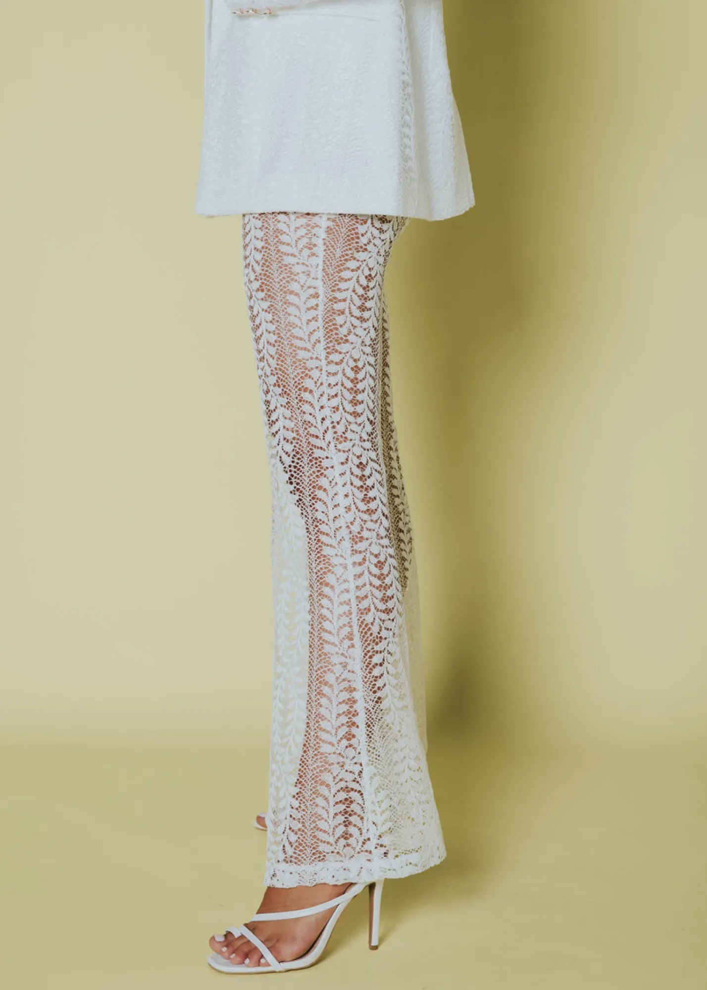 Women Gingham & Heels Pants>Primavera Lace Pants