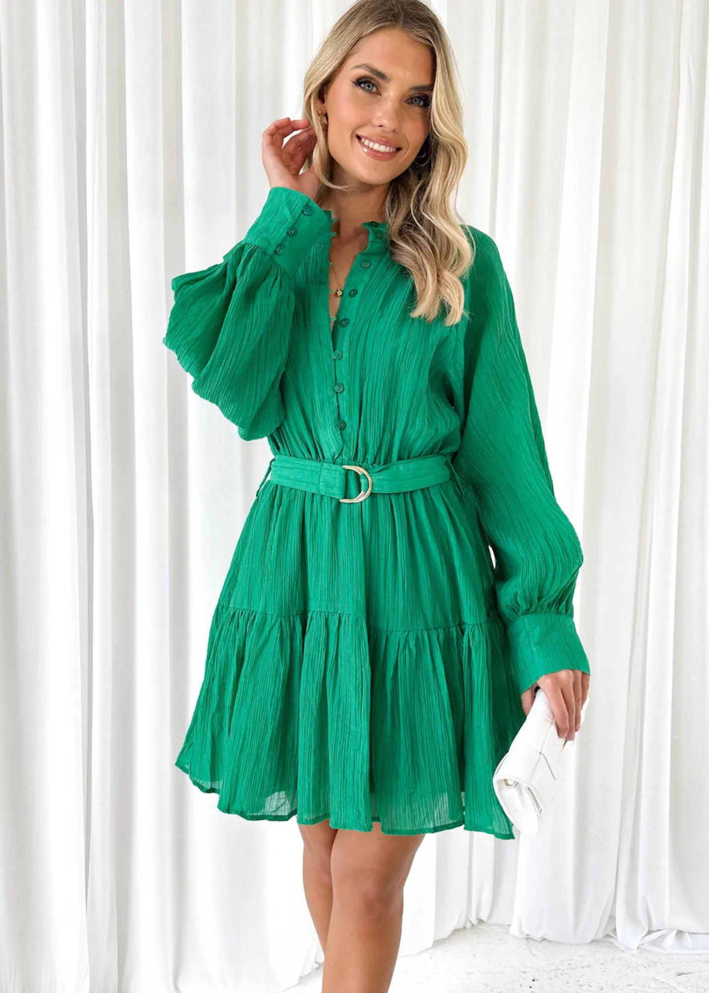 Women Gingham & Heels Short>Prishka Dress