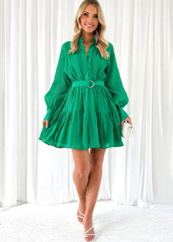 Women Gingham & Heels Short>Prishka Dress