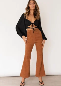 Women Gingham & Heels Crops>Rare Moments Crop