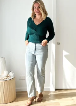 Women Gingham & Heels Basic Tops><noscript><img width=