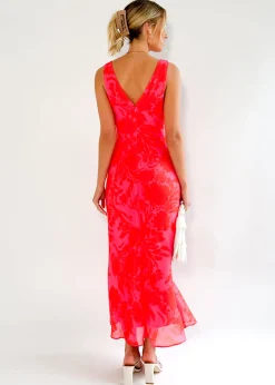 Women Gingham & Heels Maxi><noscript><img width=