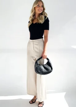 Women Gingham & Heels Pants><noscript><img width=