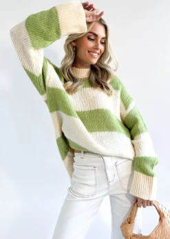 Women Gingham & Heels Sweaters><noscript><img width=
