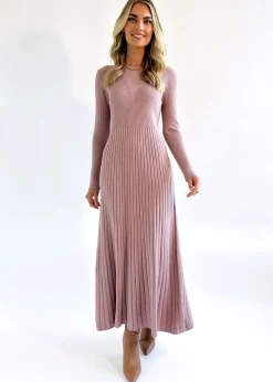 Women Gingham & Heels Knit Dresses><noscript><img width=
