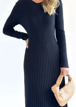 Women Gingham & Heels Knit Dresses><noscript><img width=
