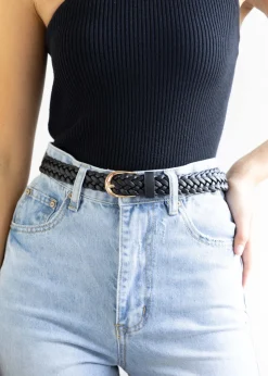 Women Gingham & Heels Belts><noscript><img width=