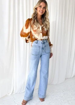 Women Gingham & Heels Shirts><noscript><img width=