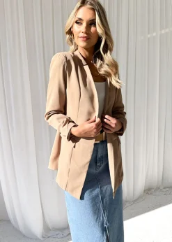 Women Gingham & Heels Sets>Rowan Blazer