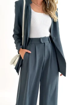 Women Gingham & Heels Sets>Rowan Blazer