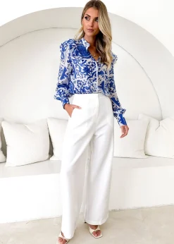 Women Gingham & Heels Shirts>Royal Shirt