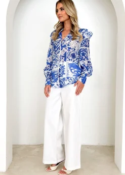 Women Gingham & Heels Shirts><noscript><img width=