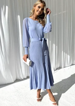 Women Gingham & Heels Midi>Rulie Knit Midi Dress