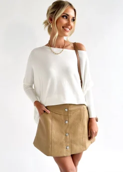 Women Gingham & Heels Knit Tops>Ryden Knit Top