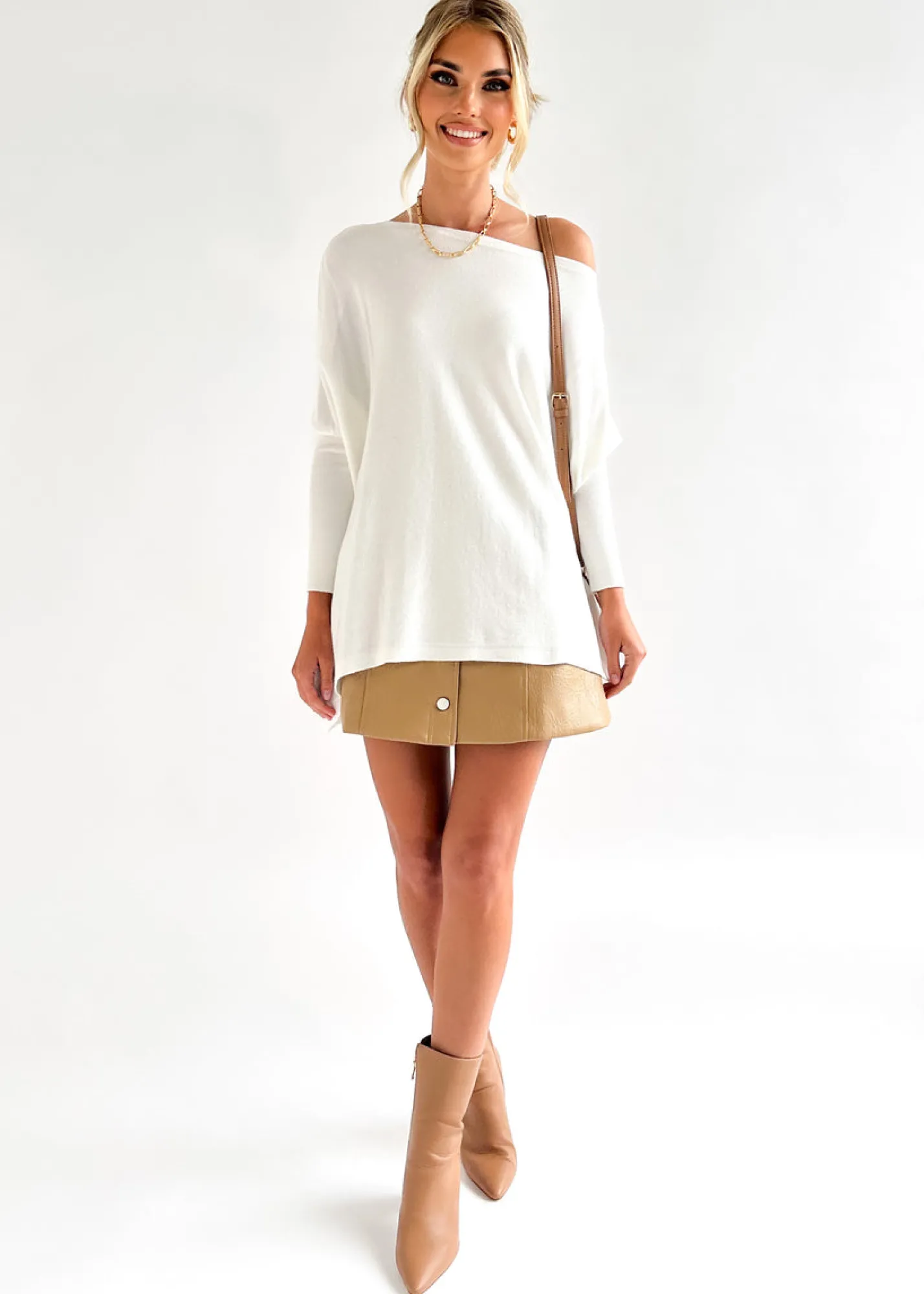 Women Gingham & Heels Knit Tops>Ryden Knit Top