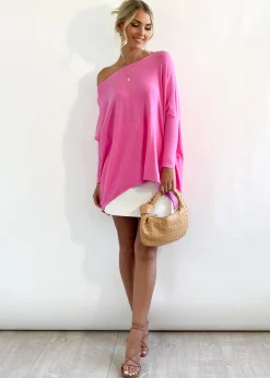 Women Gingham & Heels Knit Tops><noscript><img width=