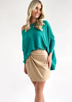 Women Gingham & Heels Basic Tops>Ryden Knit Top