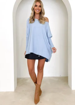 Women Gingham & Heels Basic Tops>Ryden Knit Top
