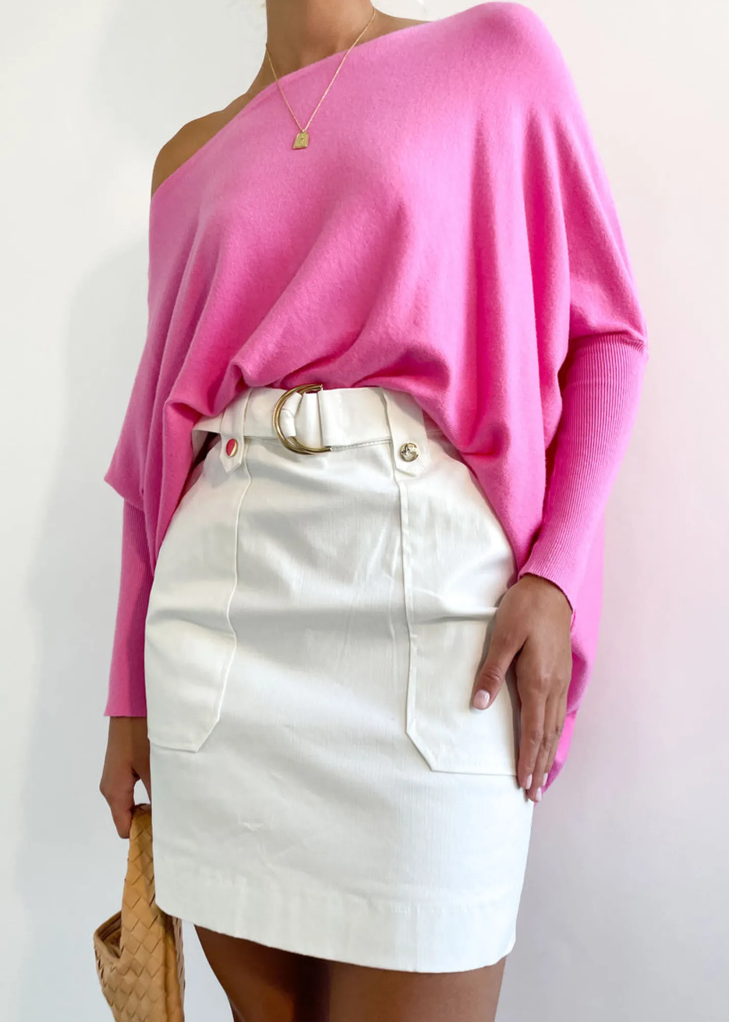 Women Gingham & Heels Basic Tops>Ryden Knit Top