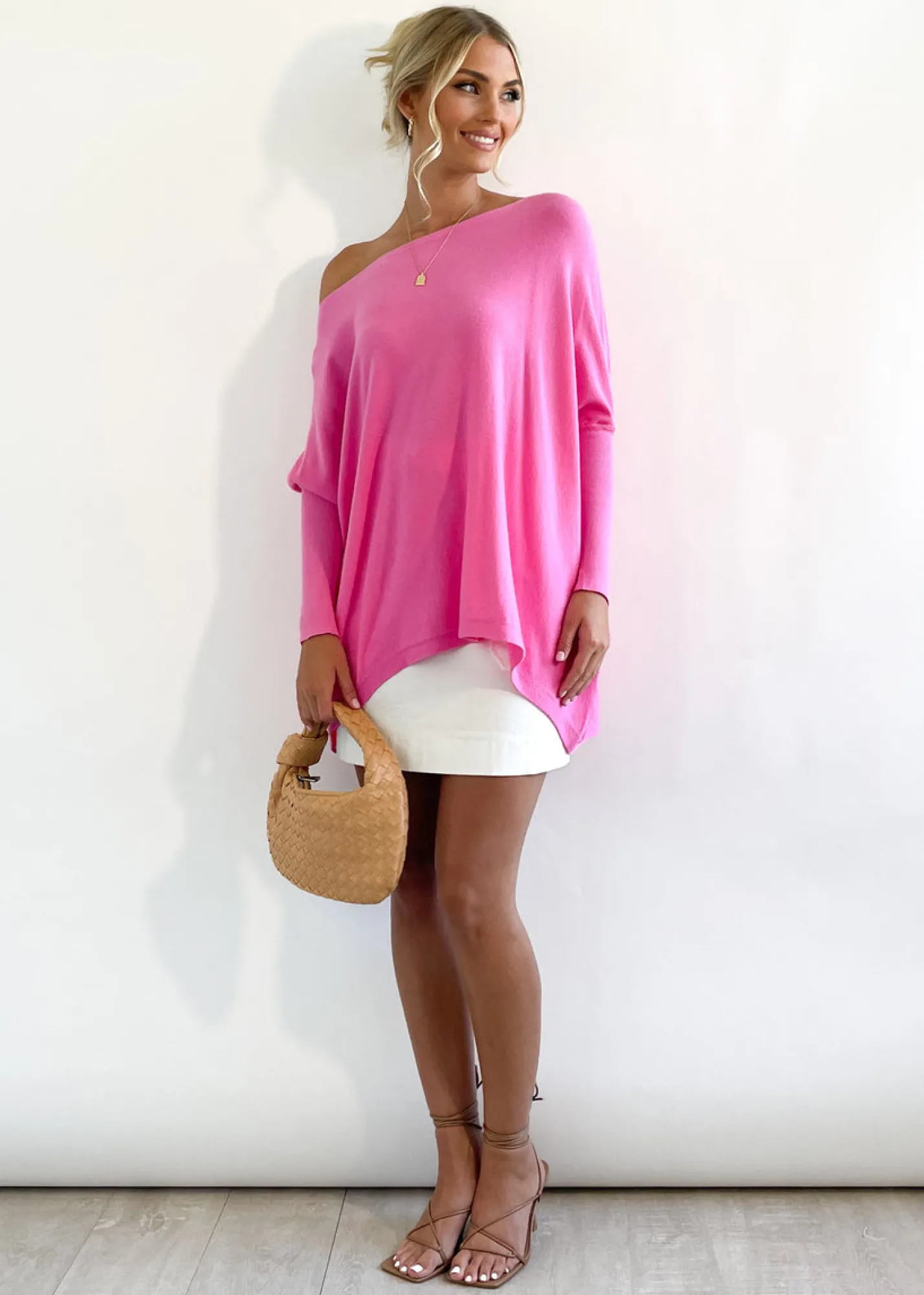 Women Gingham & Heels Basic Tops>Ryden Knit Top
