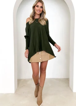 Women Gingham & Heels Knit Tops><noscript><img width=