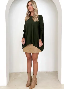 Women Gingham & Heels Knit Tops><noscript><img width=
