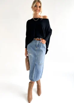 Women Gingham & Heels Knit Tops>Ryden Knit Top