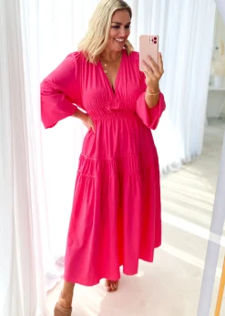 Women Gingham & Heels Maxi>Ryrie Maxi Dress