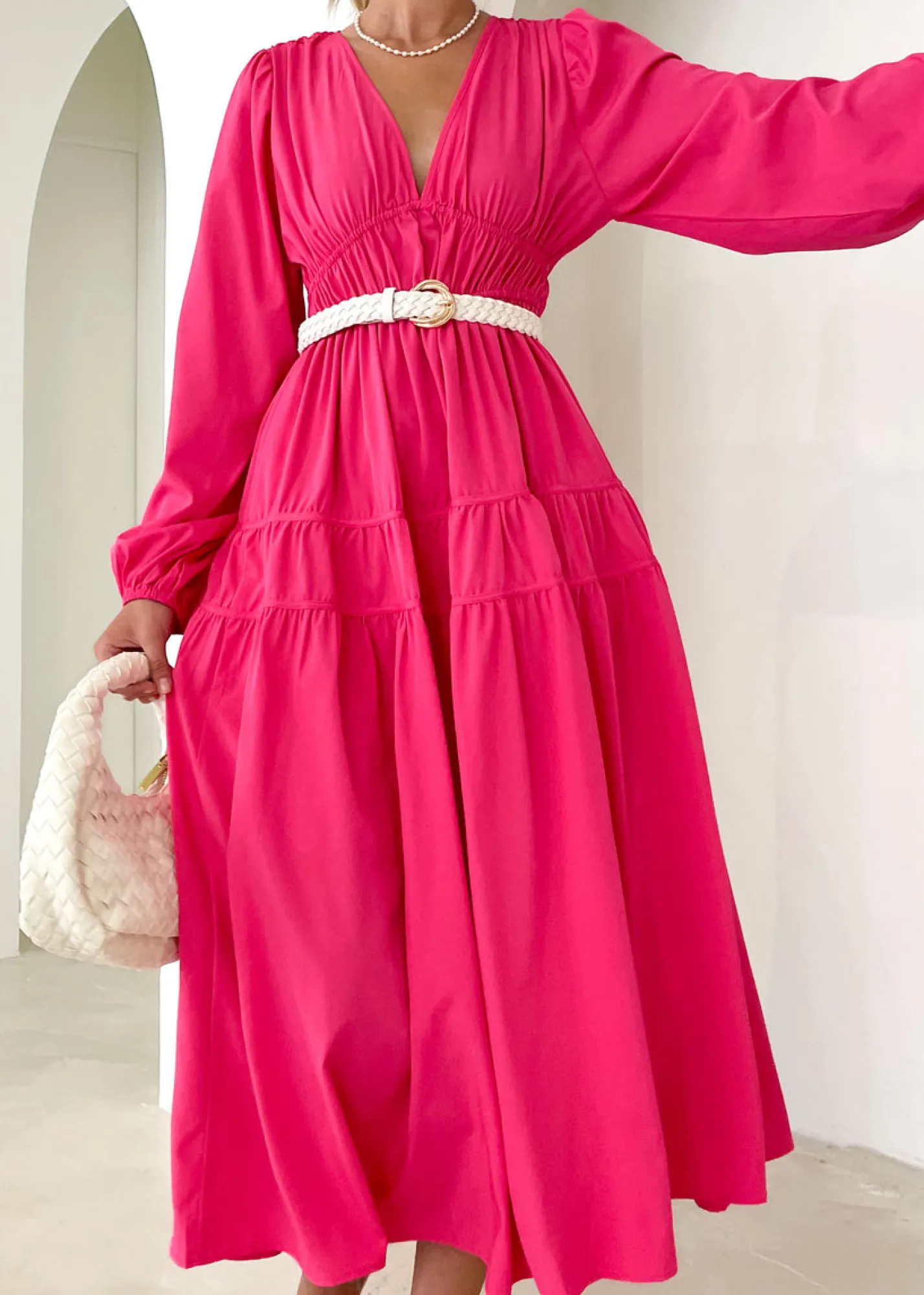 Women Gingham & Heels Maxi>Ryrie Maxi Dress