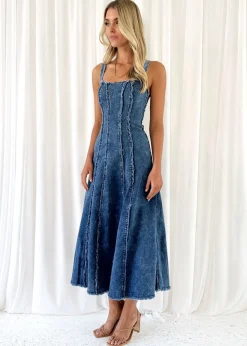Women Gingham & Heels Maxi><noscript><img width=