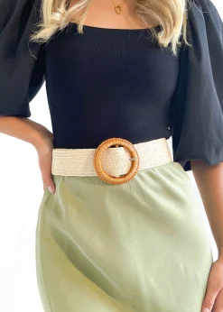 Women Gingham & Heels Belts>Salerno Belt