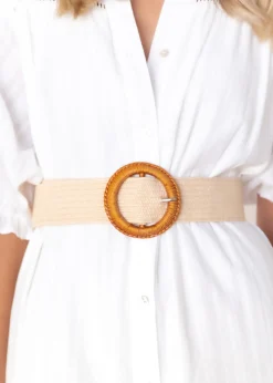 Women Gingham & Heels Belts><noscript><img width=