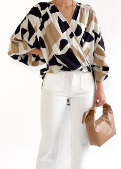 Women Gingham & Heels Blouses><noscript><img width=