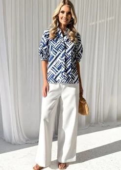 Women Gingham & Heels Shirts><noscript><img width=