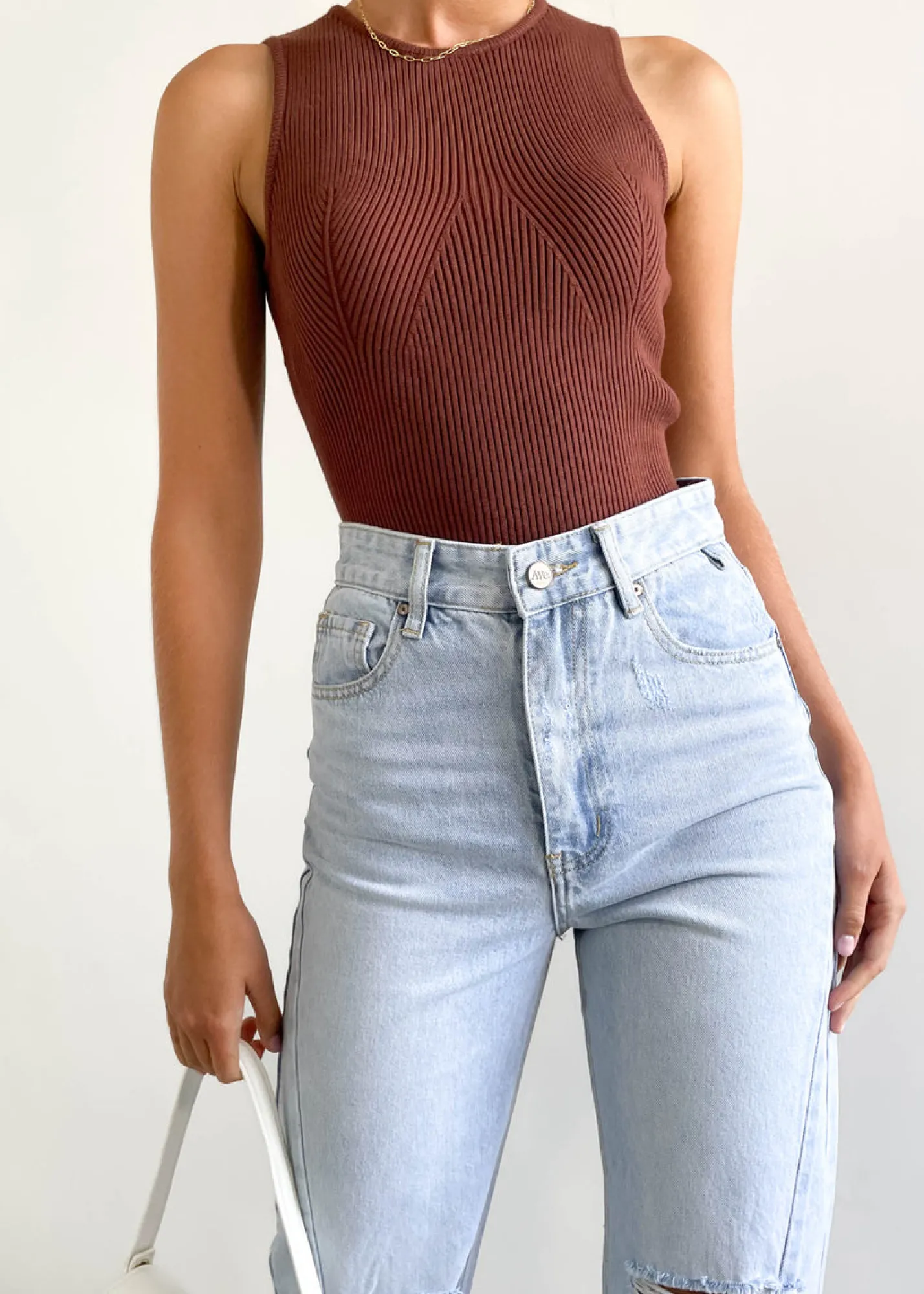 Women Gingham & Heels Jeans>Sarita Wide Leg Jeans
