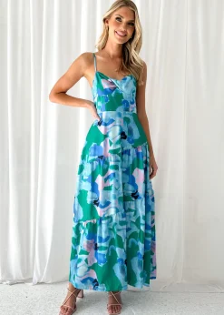 Women Gingham & Heels Maxi><noscript><img width=