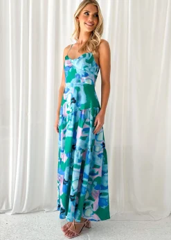 Women Gingham & Heels Maxi><noscript><img width=