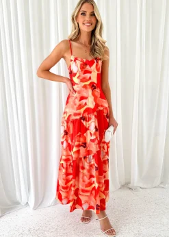 Women Gingham & Heels Maxi>Seona Maxi Dress