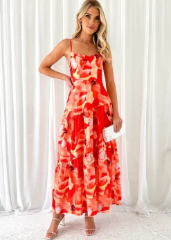 Women Gingham & Heels Maxi><noscript><img width=