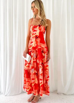 Women Gingham & Heels Maxi><noscript><img width=