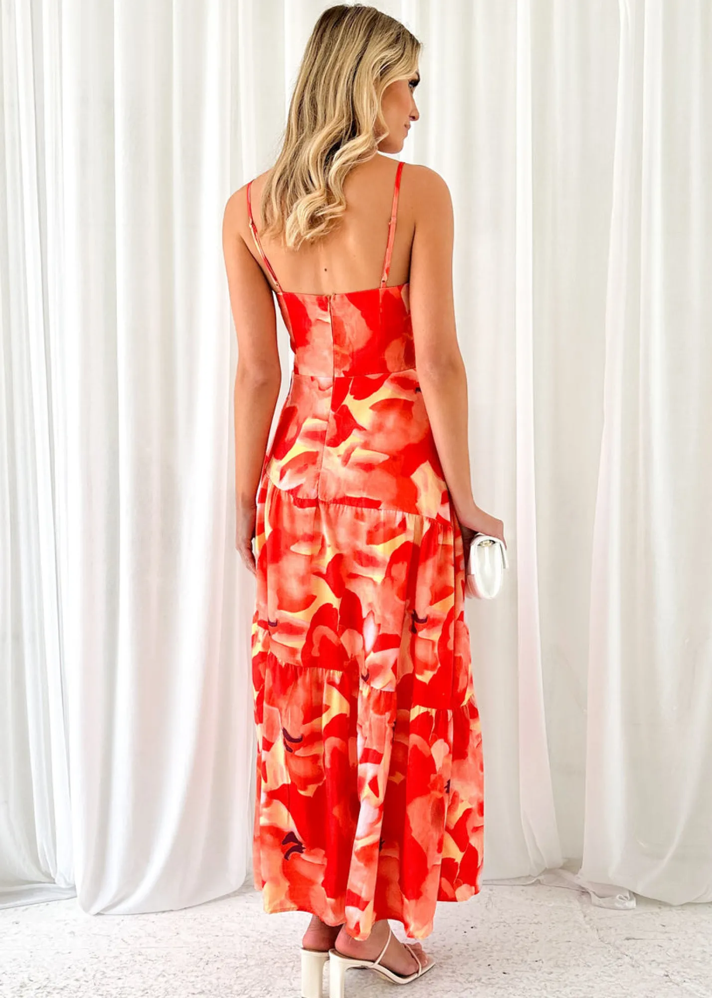 Women Gingham & Heels Maxi>Seona Maxi Dress