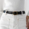 Women Gingham & Heels Belts>Shelby Leather Belt