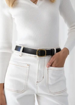 Women Gingham & Heels Belts><noscript><img width=