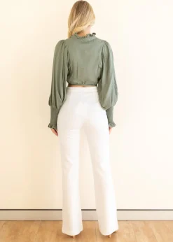Women Gingham & Heels Blouses><noscript><img width=