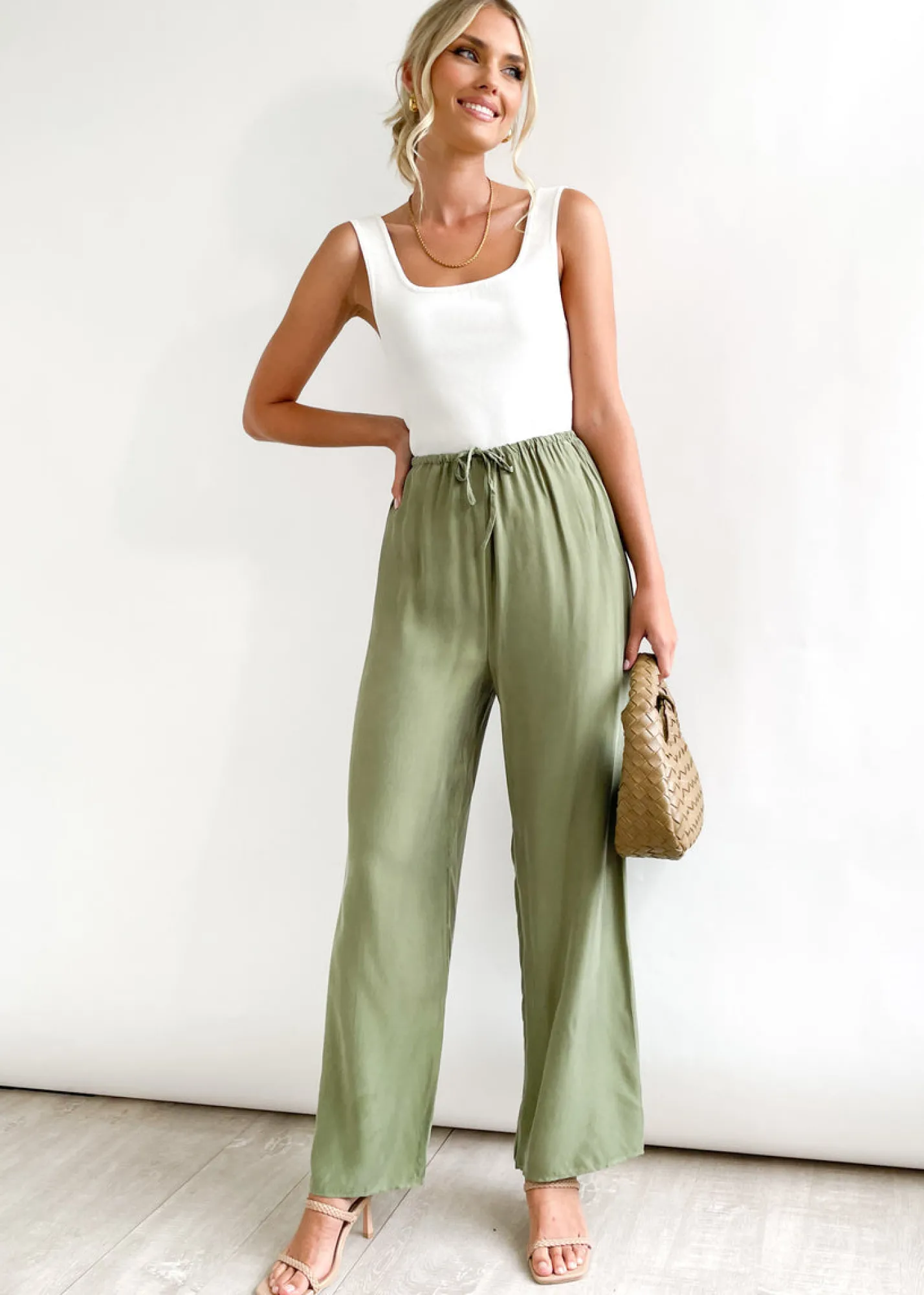 Women Gingham & Heels Pants>Sirene Cupro Pants
