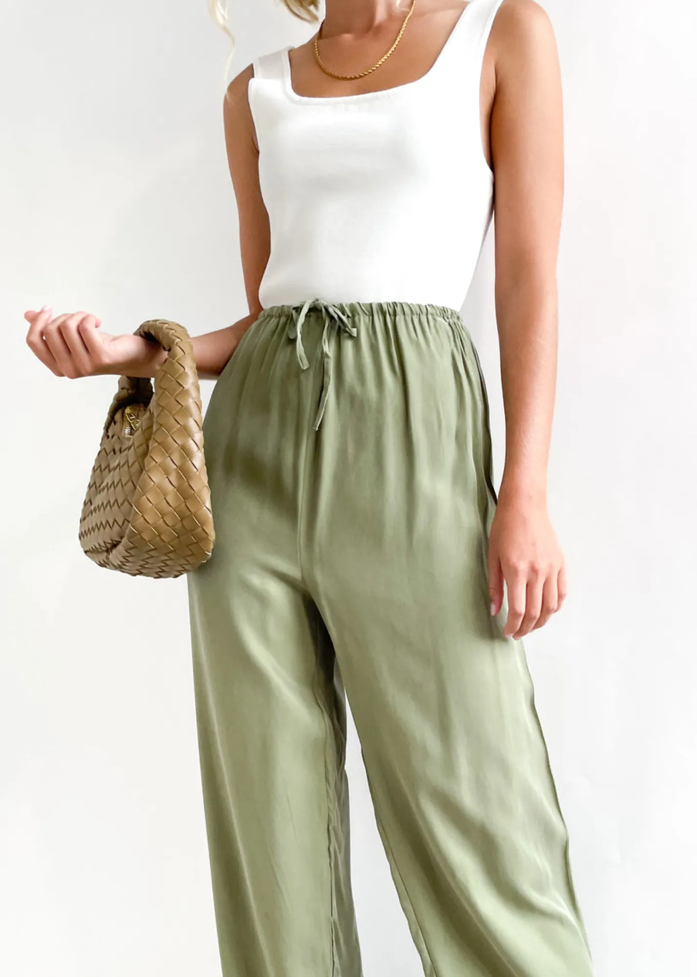 Women Gingham & Heels Pants>Sirene Cupro Pants