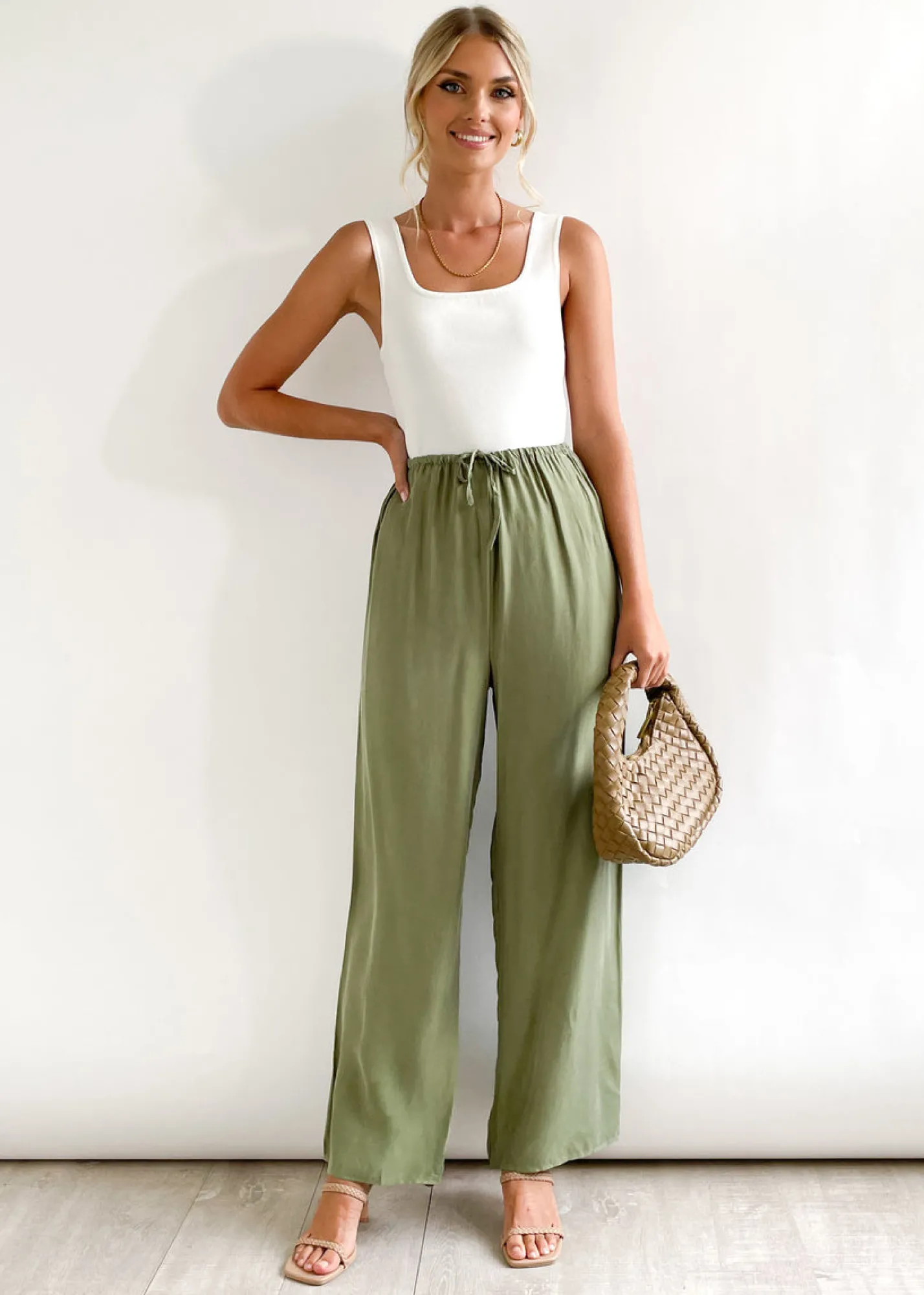 Women Gingham & Heels Pants>Sirene Cupro Pants