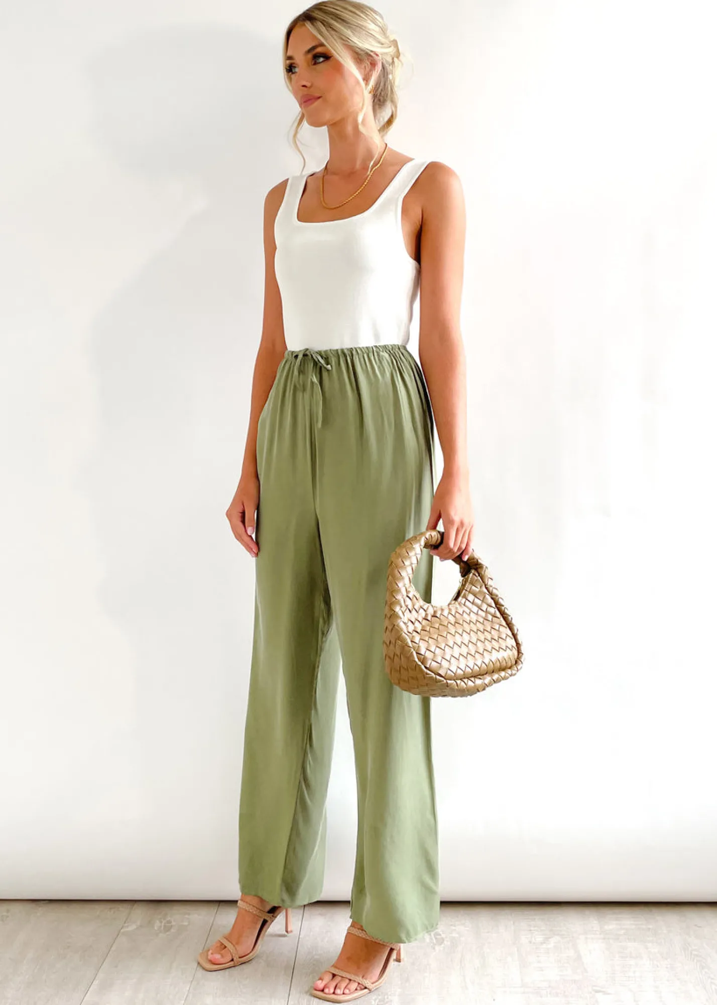 Women Gingham & Heels Pants>Sirene Cupro Pants