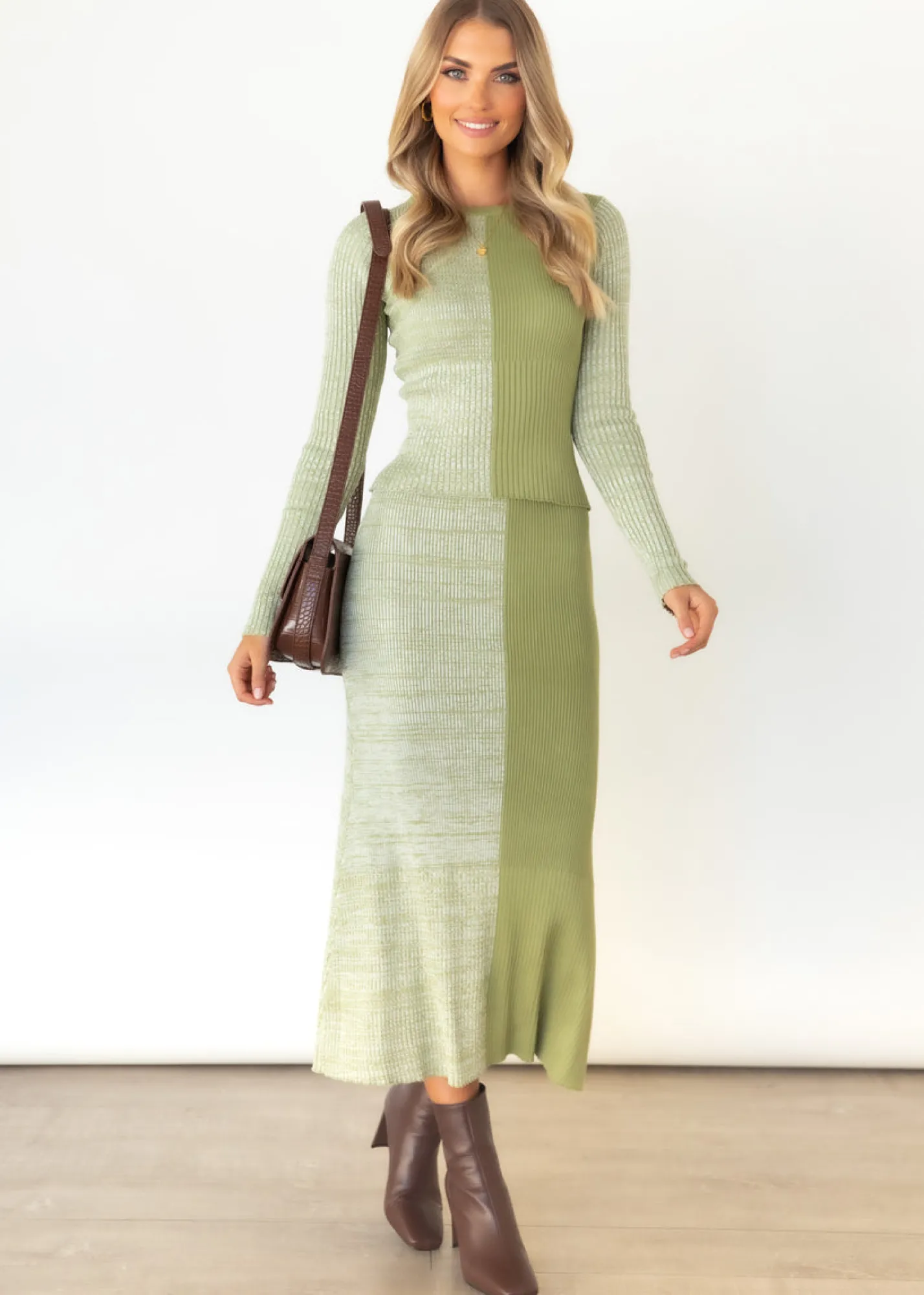 Women Gingham & Heels Knit Tops>Solen Knit Top